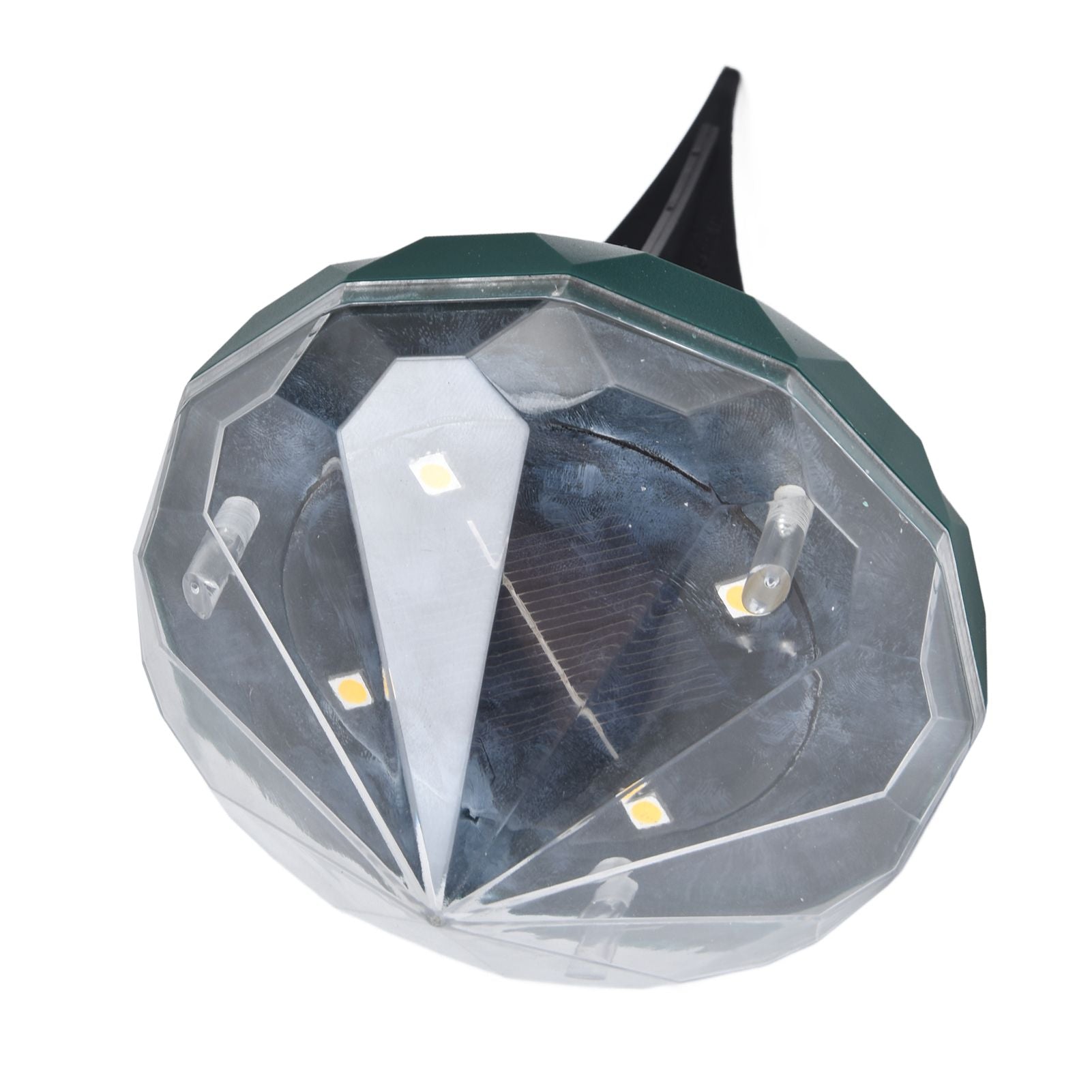 Solar Lawn Light Unique Diamond Design Waterproof LED Ground Insert Lamp for Courtyards Gardens Parks V1294-YM0523-3119220004111