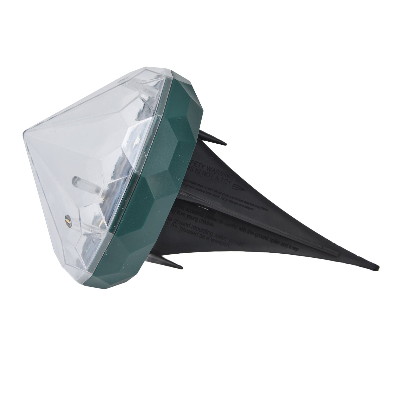 Solar Lawn Light Unique Diamond Design Waterproof LED Ground Insert Lamp for Courtyards Gardens Parks V1294-YM0523-3119220004111