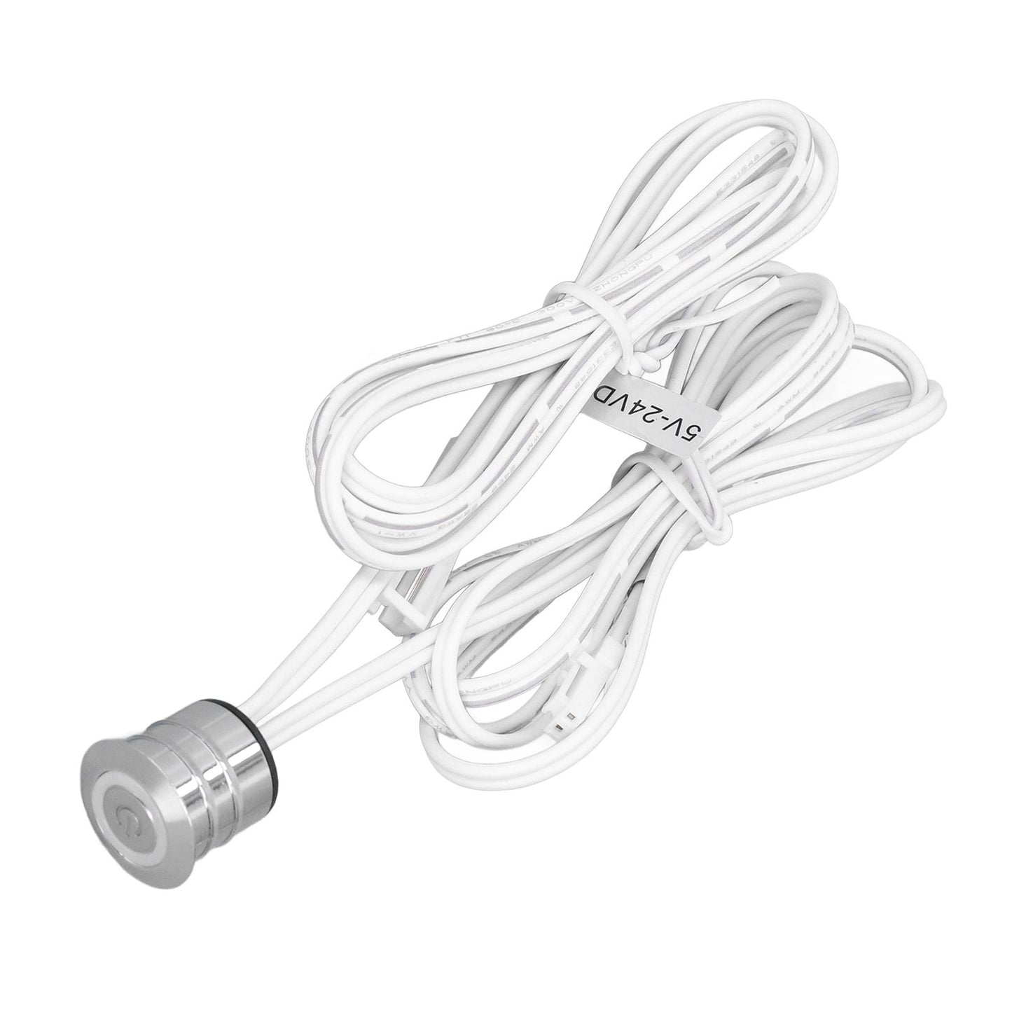 Cabinet Lamp Switch Embedded Installation Touch Light Switch with Blue Light Display DC 5V-24V V1294-YM0523-3119220004511
