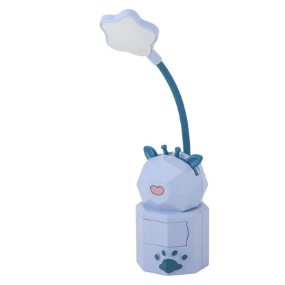 Kids Reading Light Cute Design USB Charging Warm Light 360 Degrees Gooseneck Adjustment Safe Material Kids V1294-YM0523-3119220006812