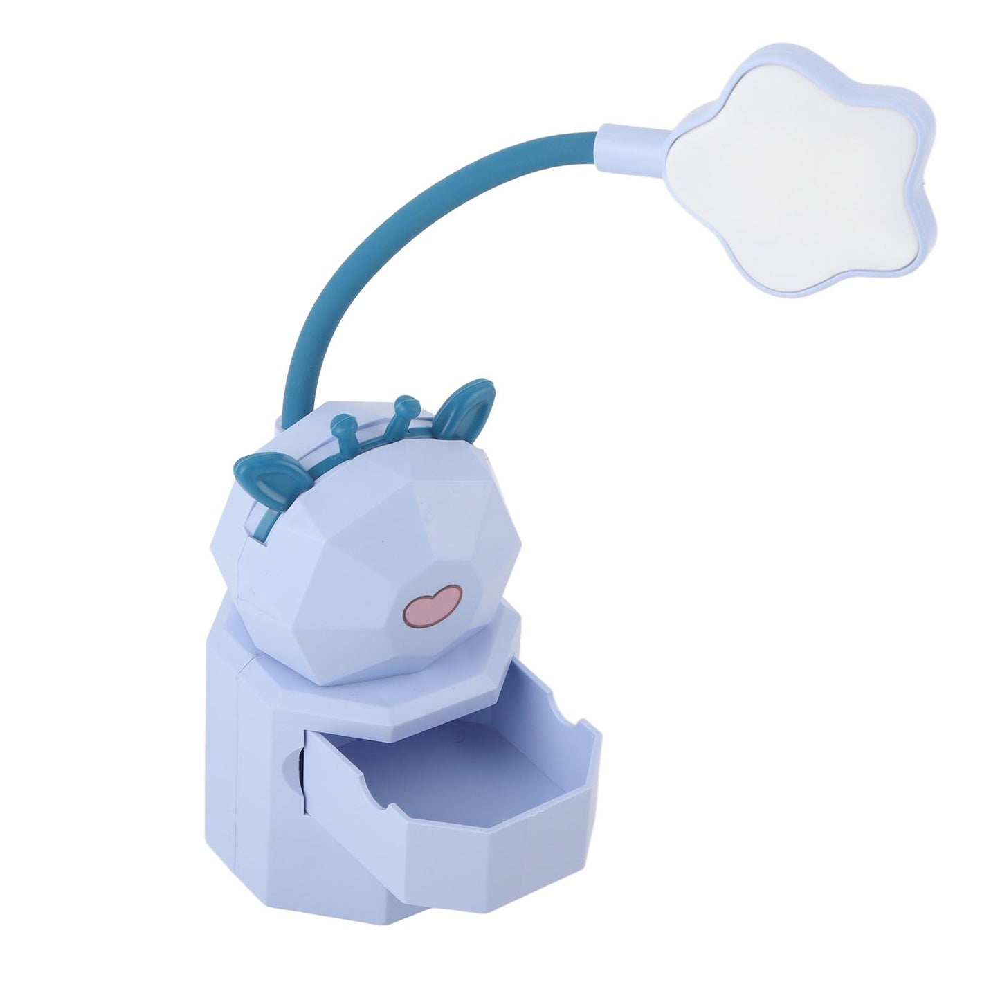 Kids Reading Light Cute Design USB Charging Warm Light 360 Degrees Gooseneck Adjustment Safe Material Kids V1294-YM0523-3119220006812