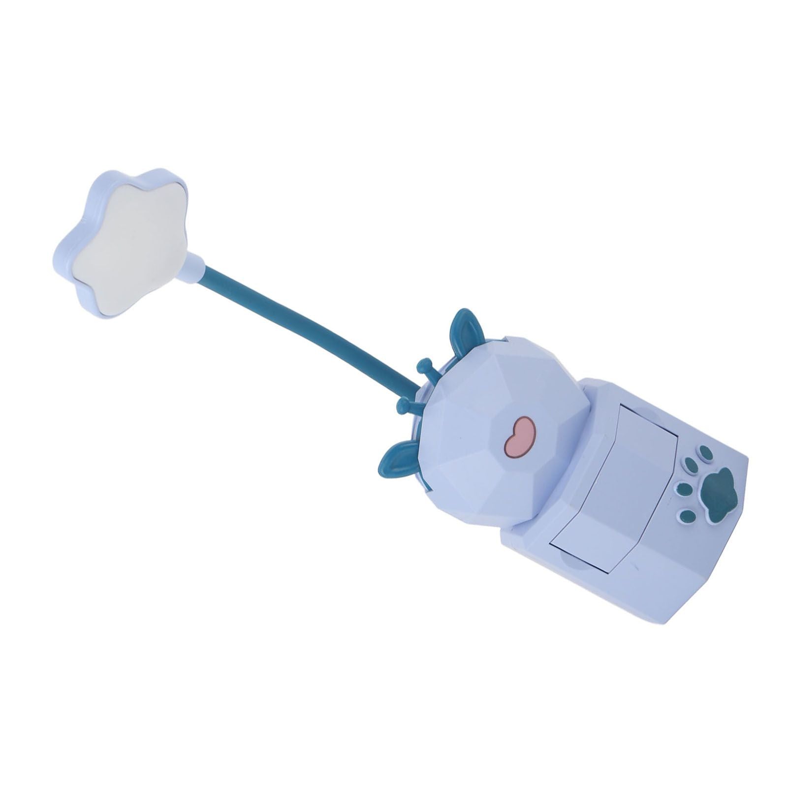 Kids Reading Light Cute Design USB Charging Warm Light 360 Degrees Gooseneck Adjustment Safe Material Kids V1294-YM0523-3119220006812