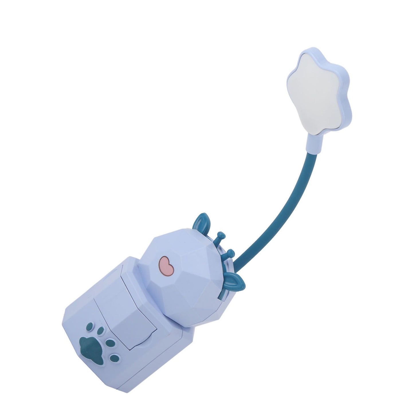 Kids Reading Light Cute Design USB Charging Warm Light 360 Degrees Gooseneck Adjustment Safe Material Kids V1294-YM0523-3119220006812