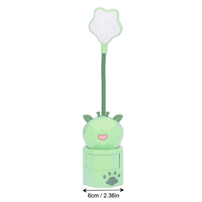 Kids Reading Light Cute Design USB Charging Warm Light 360 Degrees Gooseneck Adjustment Safe Material Kids V1294-YM0523-3119220006813