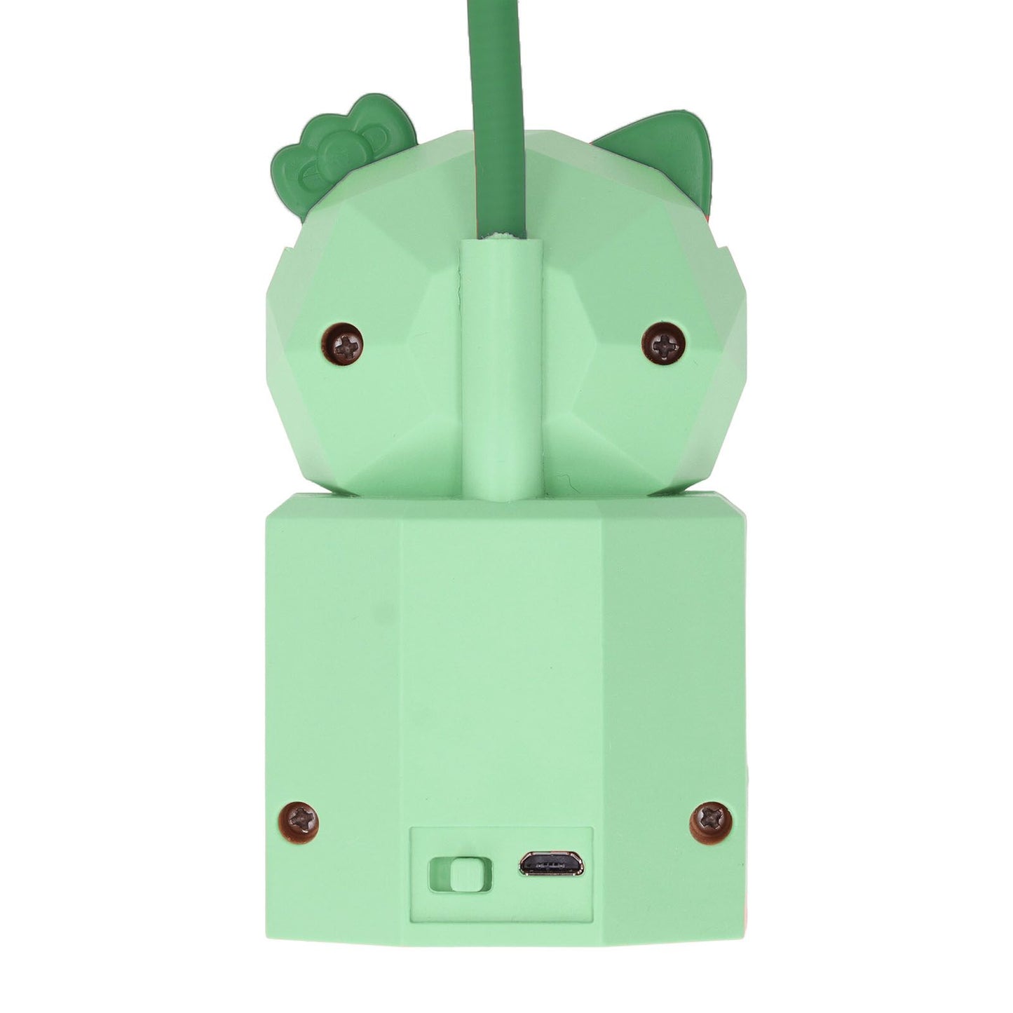 LED Desk Lamp USB Charging Warm Light Cute Cartoon Design Eye Protection Table Light with Storage BoxGreen V1294-YM0523-3119220006913
