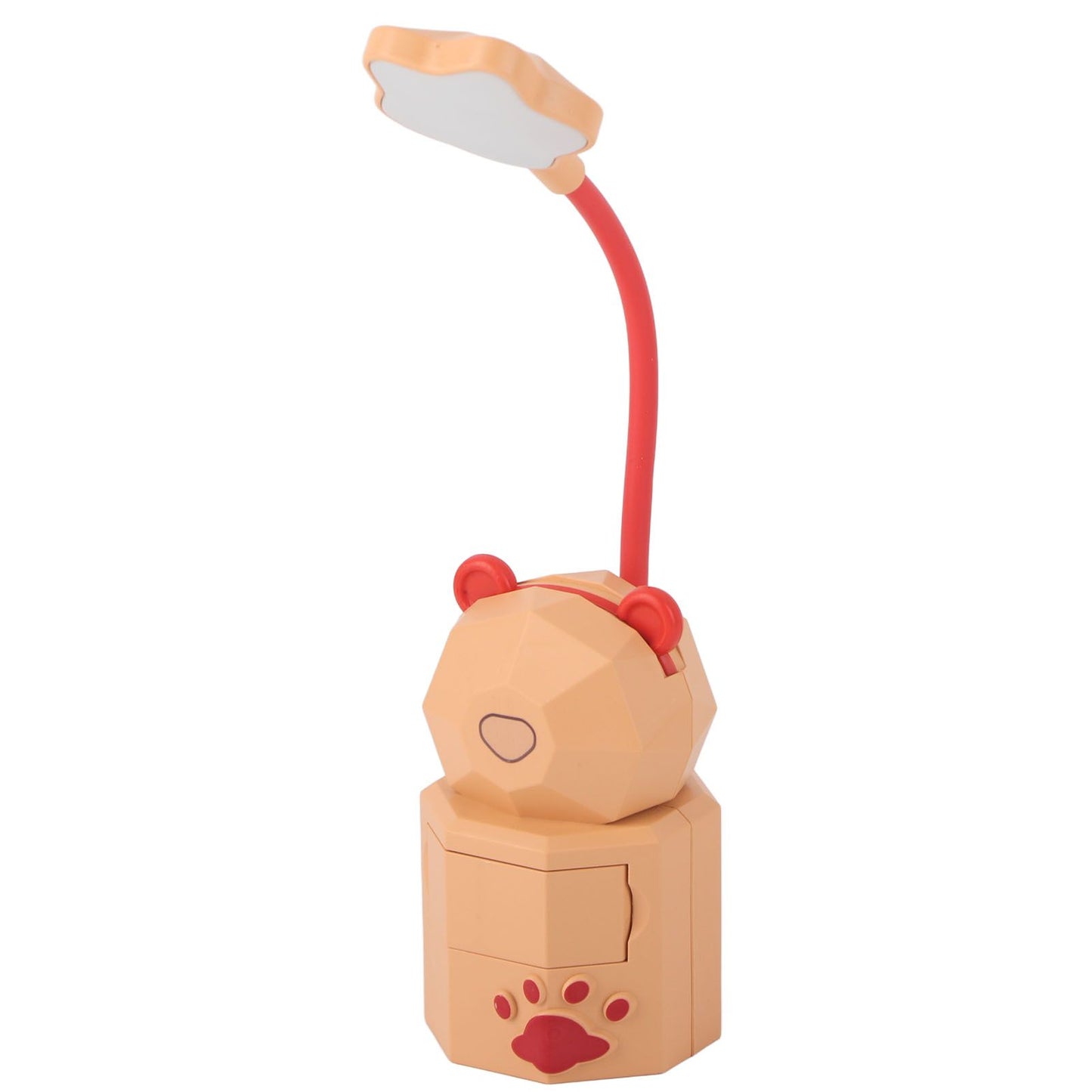 LED Cartoon Desk Lamp Eye Protection Reading Night Light USB Charging Table Lamp for Bedroom DormitoryYellow V1294-YM0523-3119220007011
