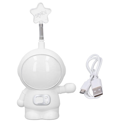 LED Desk Lamp 2 Lighting Modes Eye Protection USB Charging Astronaut Night Light with Pencil Sharpener for V1294-YM0523-3119220007411
