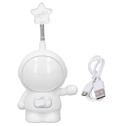 LED Desk Lamp 2 Lighting Modes Eye Protection USB Charging Astronaut Night Light with Pencil Sharpener for V1294-YM0523-3119220007411