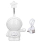 LED Desk Lamp 2 Lighting Modes Eye Protection USB Charging Astronaut Night Light with Pencil Sharpener for V1294-YM0523-3119220007411