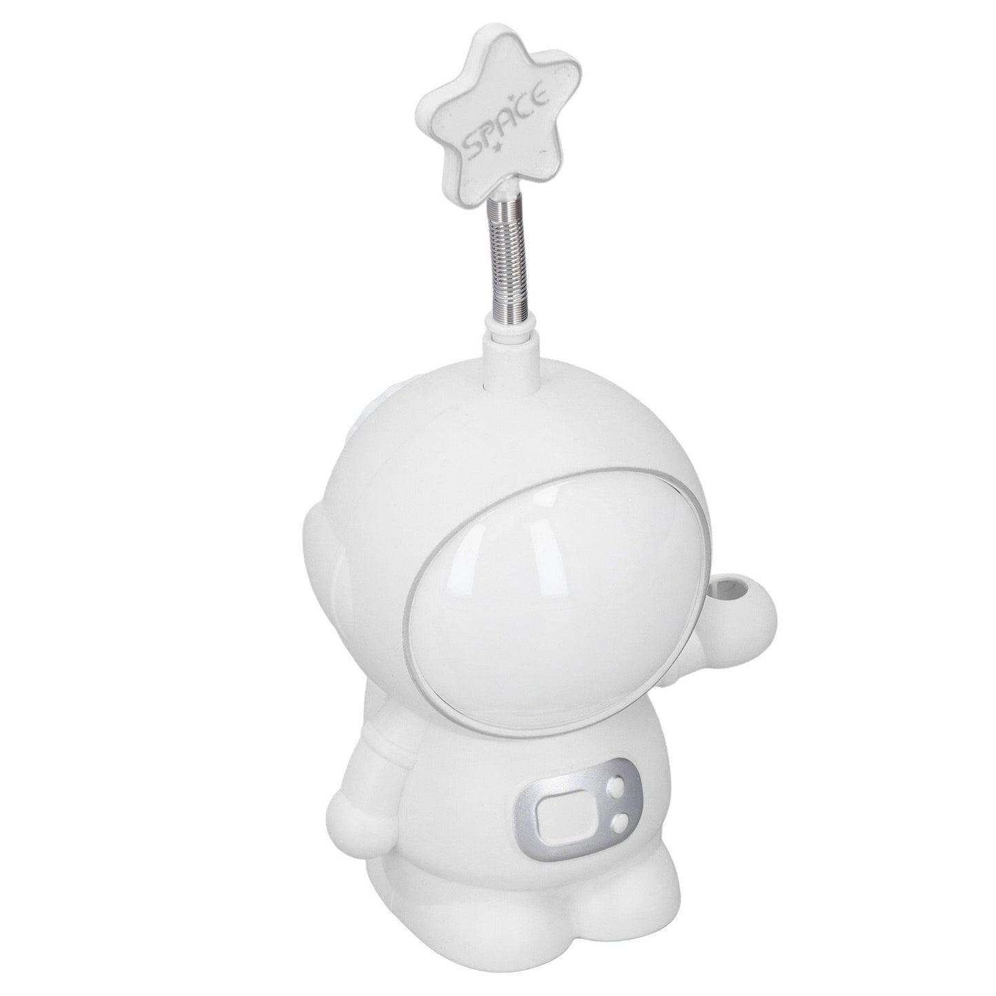 LED Desk Lamp 2 Lighting Modes Eye Protection USB Charging Astronaut Night Light with Pencil Sharpener for V1294-YM0523-3119220007411