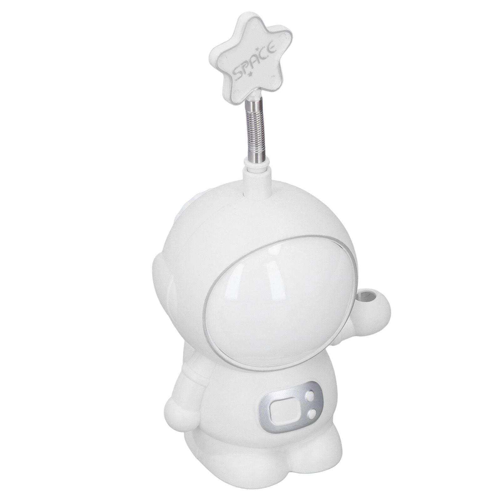 LED Desk Lamp 2 Lighting Modes Eye Protection USB Charging Astronaut Night Light with Pencil Sharpener for V1294-YM0523-3119220007411