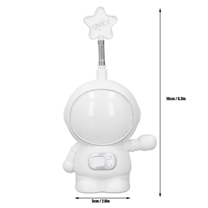 LED Desk Lamp 2 Lighting Modes Eye Protection USB Charging Astronaut Night Light with Pencil Sharpener for V1294-YM0523-3119220007411