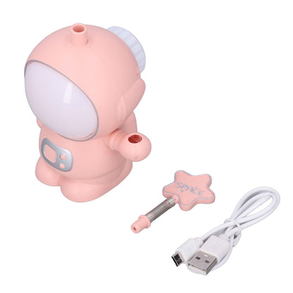 LED Desk Lamp 2 Lighting Modes Eye Protection USB Charging Astronaut Night Light with Pencil Sharpener for V1294-YM0523-3119220007412