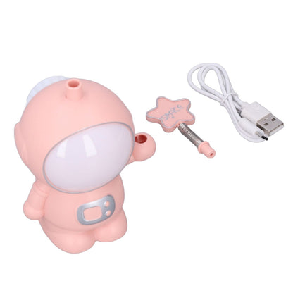 LED Desk Lamp 2 Lighting Modes Eye Protection USB Charging Astronaut Night Light with Pencil Sharpener for V1294-YM0523-3119220007412