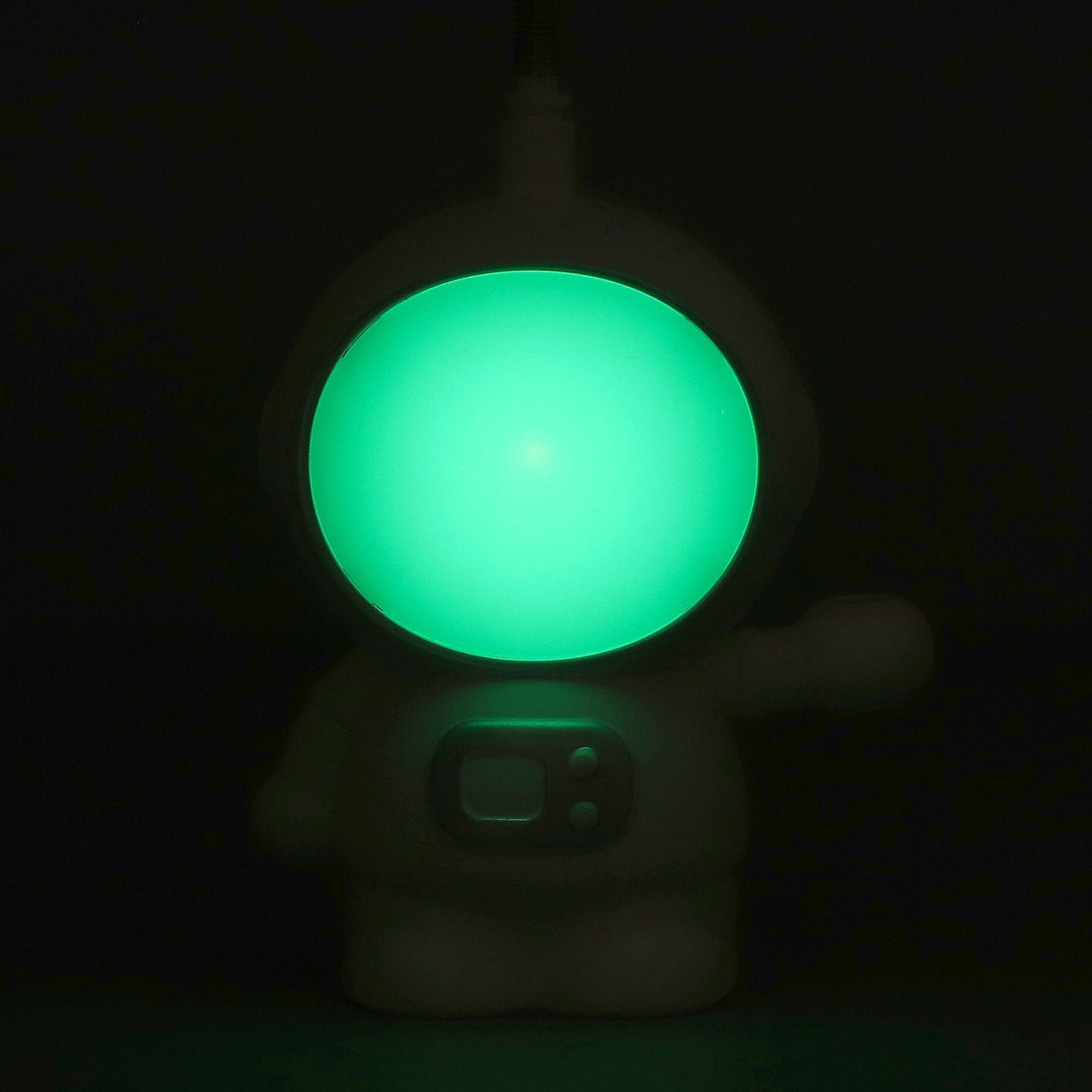 LED Desk Lamp 2 Lighting Modes Eye Protection USB Charging Astronaut Night Light with Pencil Sharpener for V1294-YM0523-3119220007412