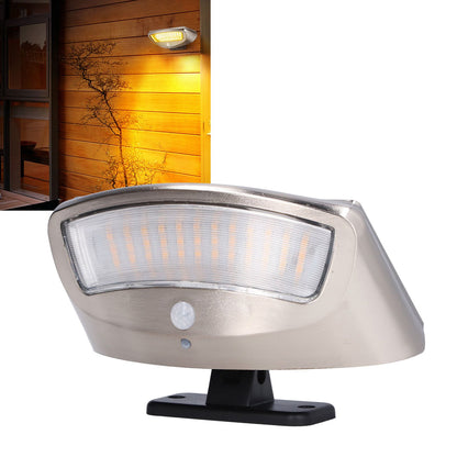 Solar Wall Lamp Super Bright 4 Modes Motion Sensing 600LM LED Solar Light for Outdoor Courtyard V1294-YM0523-3119220009311