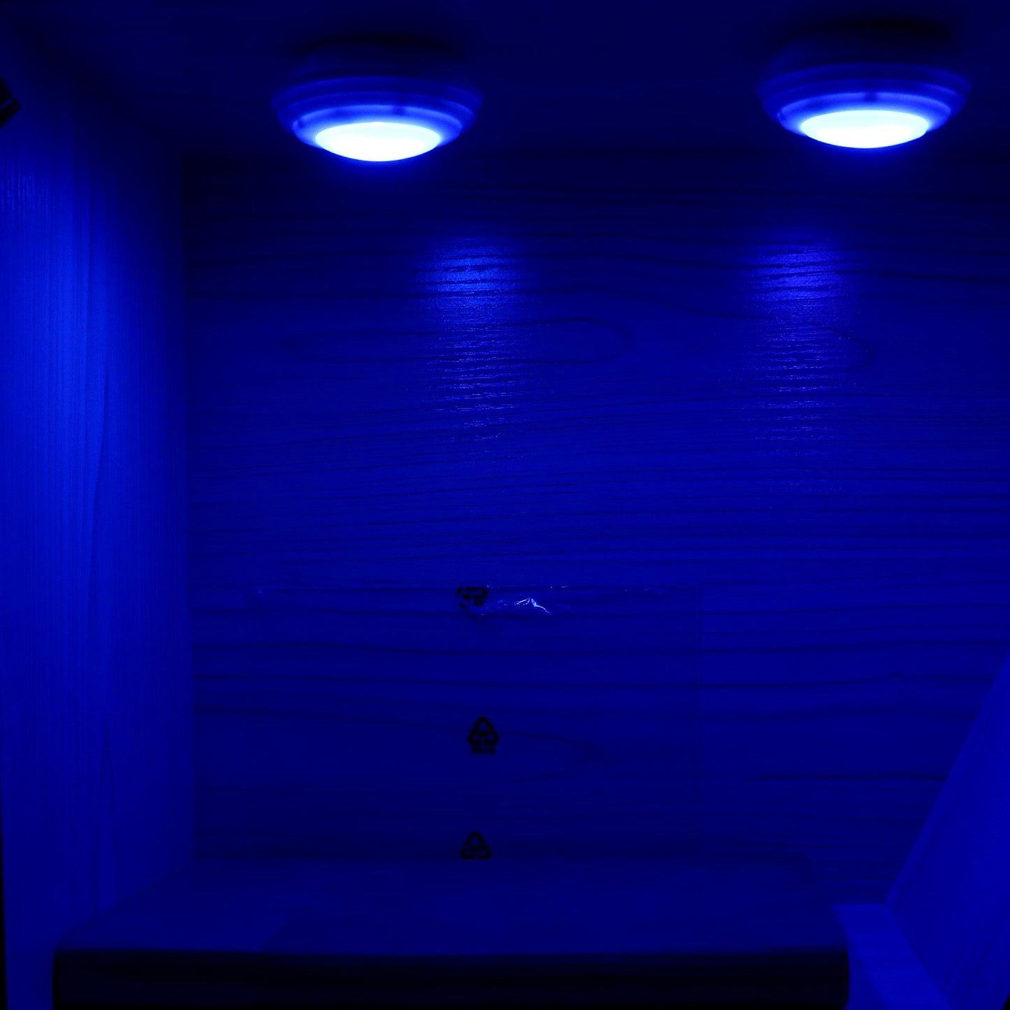 4Pcs LED Puck Light RGBW 13 Colors Modes Remote Control Punch Free Installation Energy Saving Wireless Led V1294-YM0523-3119220010011