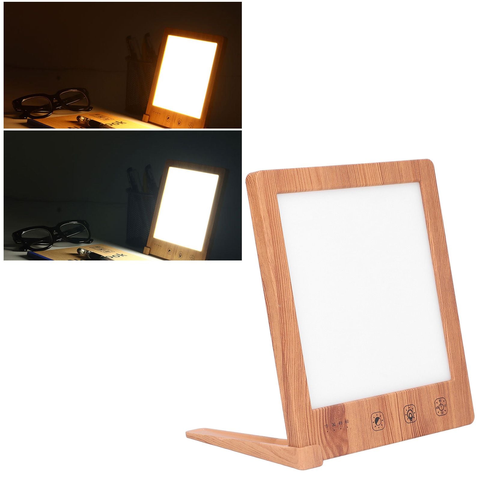 Light Therapy Lamp Full Spectrum 10000LX LED Phototherapy Light Dimmable Timing Touch Control Sunlight Lamp V1294-YM0523-3119220010311