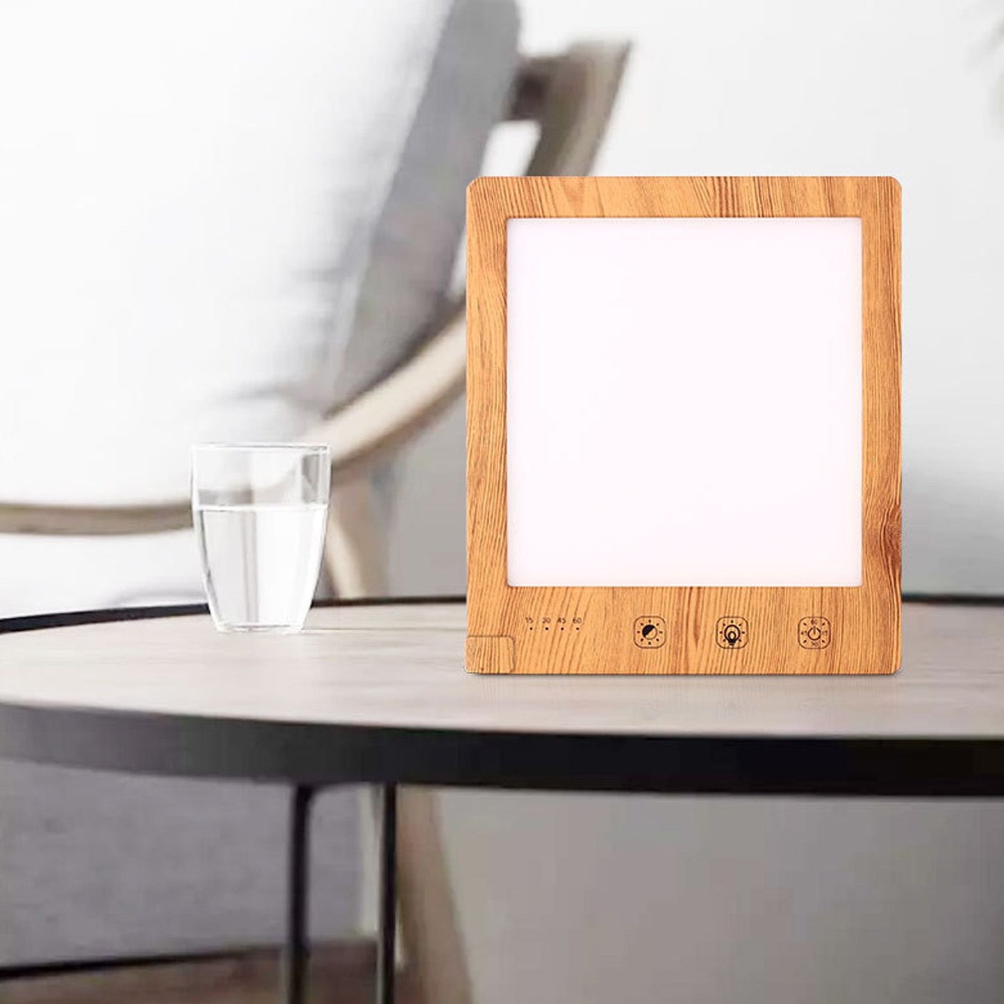 Light Therapy Lamp Full Spectrum 10000LX LED Phototherapy Light Dimmable Timing Touch Control Sunlight Lamp V1294-YM0523-3119220010311