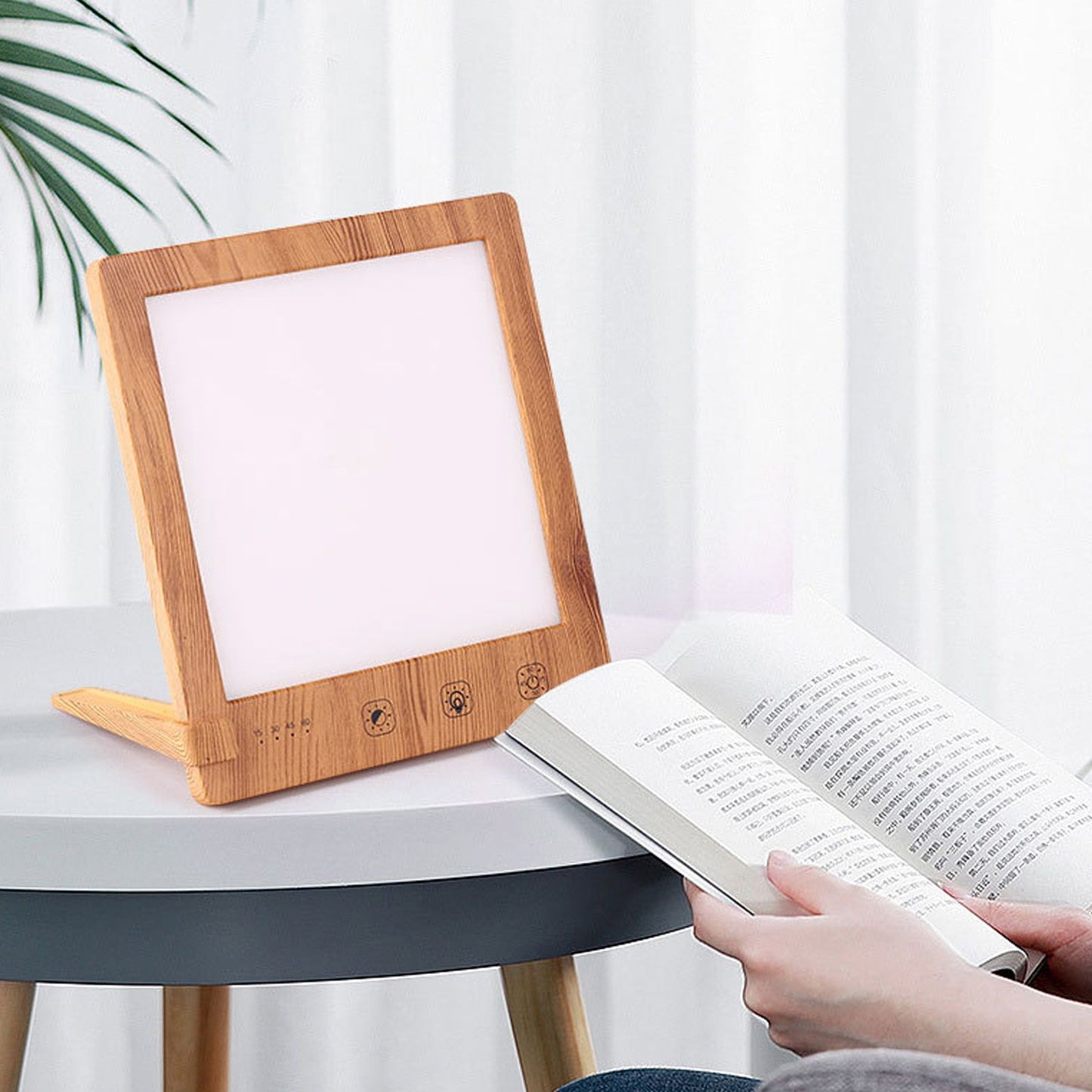 Light Therapy Lamp Full Spectrum 10000LX LED Phototherapy Light Dimmable Timing Touch Control Sunlight Lamp V1294-YM0523-3119220010311