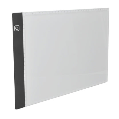 5V USB A4 Copy Board 3 Levels Dimming Touch Control LED Drawing Pad with Scale 300-350LM V1294-YM0523-3119220010511