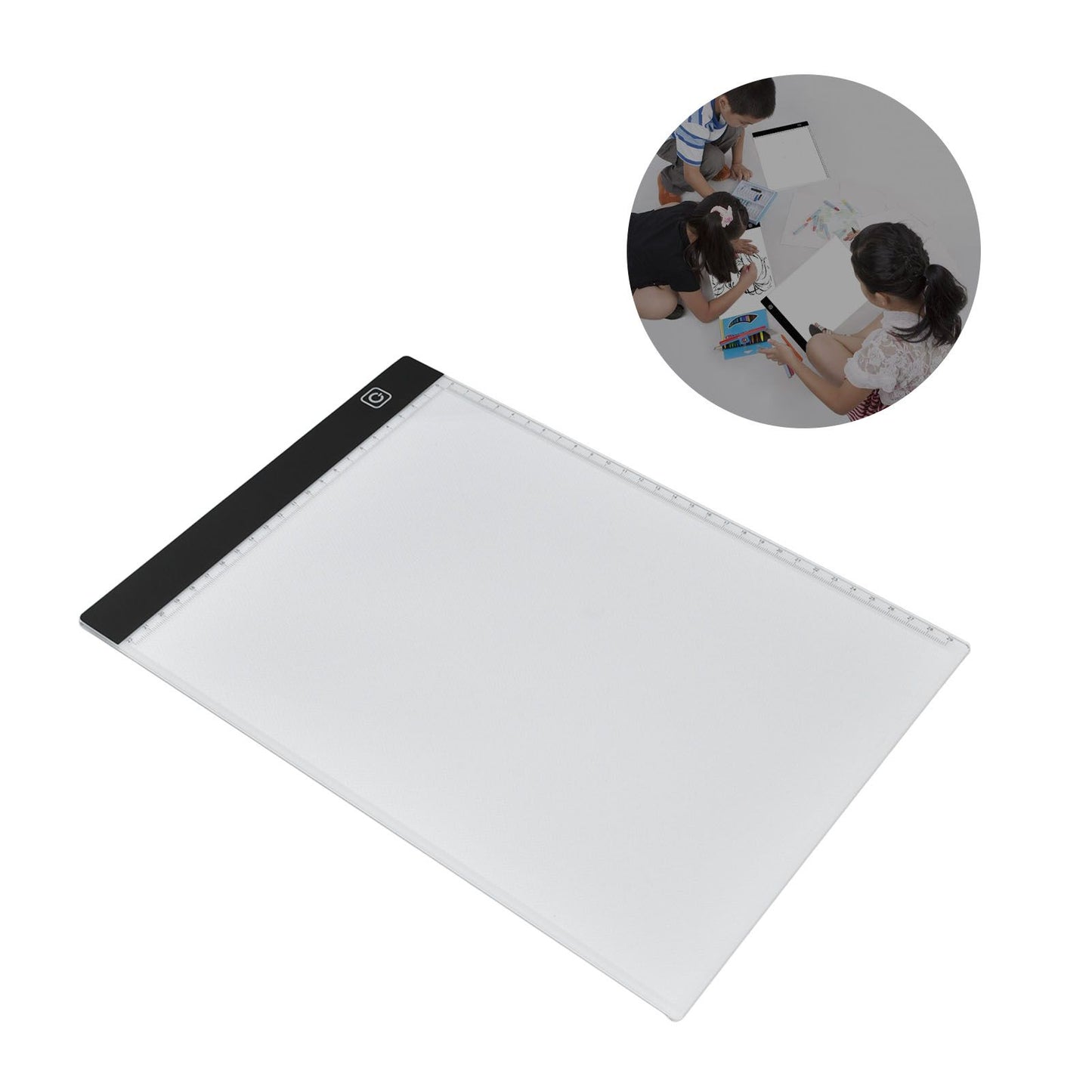 5V USB A4 Copy Board 3 Levels Dimming Touch Control LED Drawing Pad with Scale 300-350LM V1294-YM0523-3119220010511