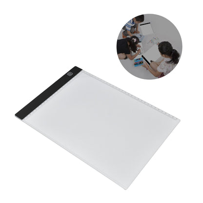 5V USB A4 Copy Board 3 Levels Dimming Touch Control LED Drawing Pad with Scale 300-350LM V1294-YM0523-3119220010511