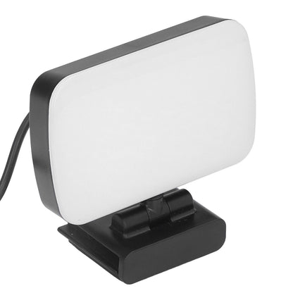 LED Fill Lights Clip On Type 360 degrees Rotatable 10 Levels Adjustable Lamp for Video Conference V1294-YM0523-3119220010611