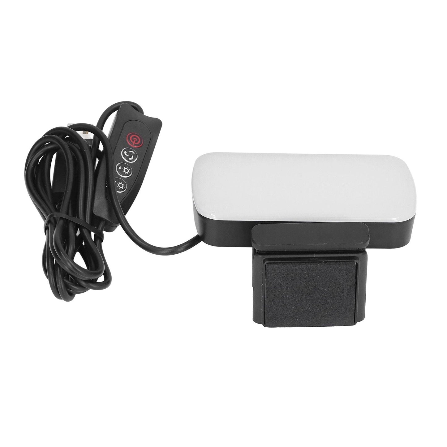 LED Fill Lights Clip On Type 360 degrees Rotatable 10 Levels Adjustable Lamp for Video Conference V1294-YM0523-3119220010611