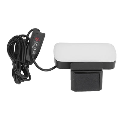 LED Fill Lights Clip On Type 360 degrees Rotatable 10 Levels Adjustable Lamp for Video Conference V1294-YM0523-3119220010611