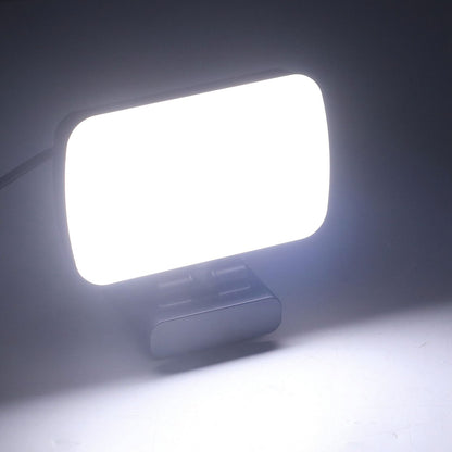 LED Fill Lights Clip On Type 360 degrees Rotatable 10 Levels Adjustable Lamp for Video Conference V1294-YM0523-3119220010611
