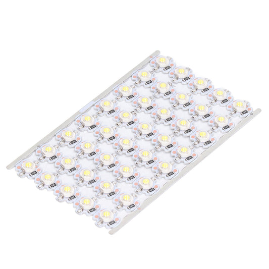 LED Chip Bulb High Brightness Energy Saving DIY Lamp Beads with Aluminum Plate for 1W 12V Headlights Cabinet V1294-YM0523-3119220010811