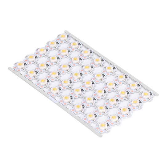 LED Chip Bulb High Brightness Energy Saving DIY Lamp Beads with Aluminum Plate for 1W 12V Headlights Cabinet V1294-YM0523-3119220010812