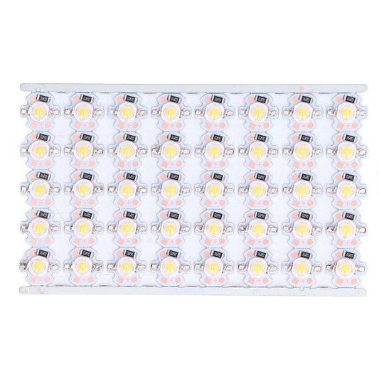 LED Chip Bulb High Brightness Energy Saving DIY Lamp Beads with Aluminum Plate for 1W 12V Headlights Cabinet V1294-YM0523-3119220010814