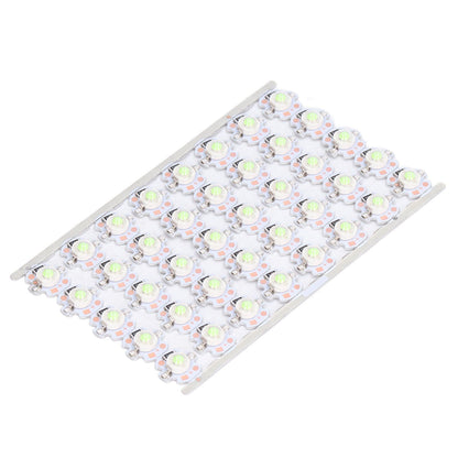 LED Chip Bulb High Brightness Energy Saving DIY Lamp Beads with Aluminum Plate for 1W 12V Headlights Cabinet V1294-YM0523-3119220010816