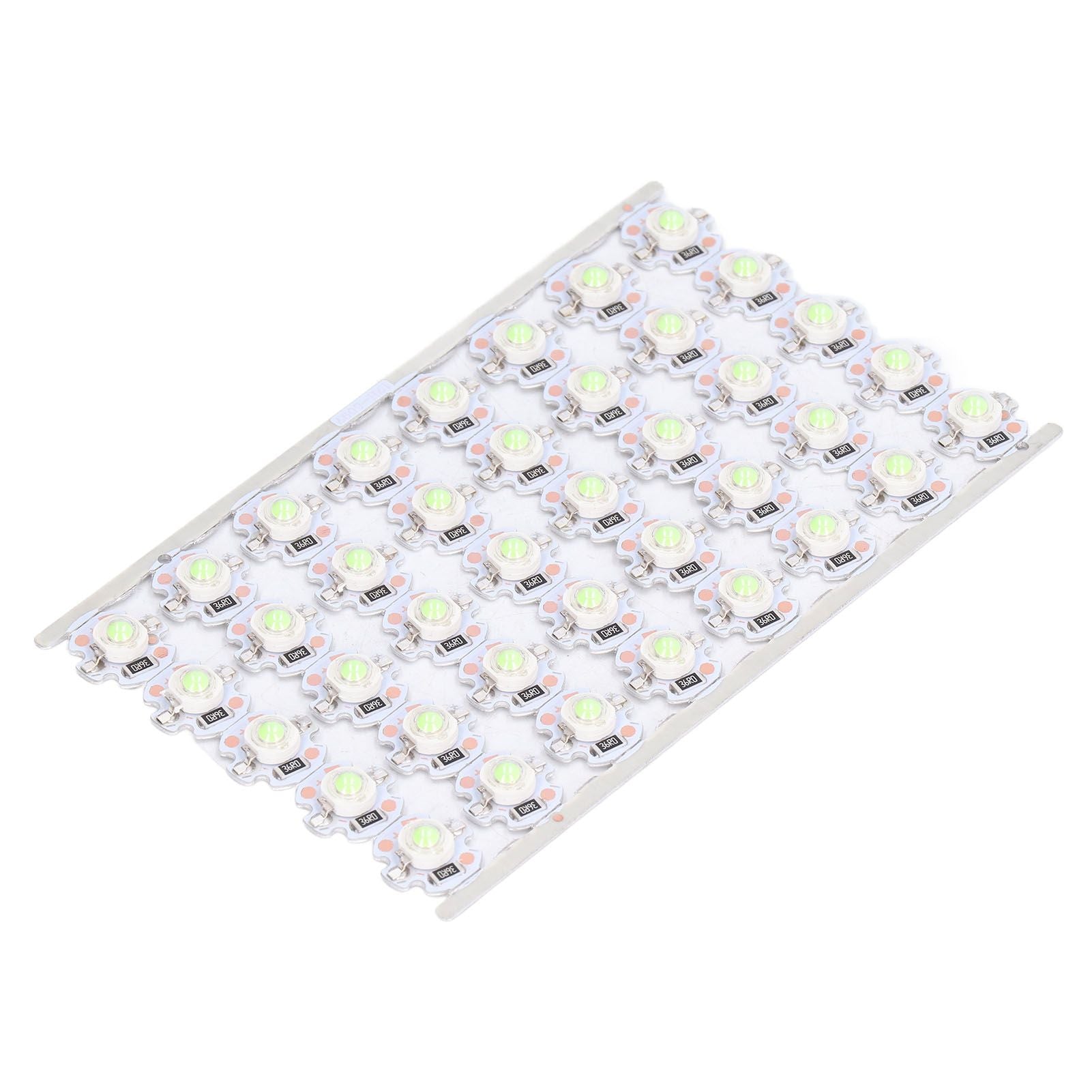 LED Chip Bulb High Brightness Energy Saving DIY Lamp Beads with Aluminum Plate for 1W 12V Headlights Cabinet V1294-YM0523-3119220010816