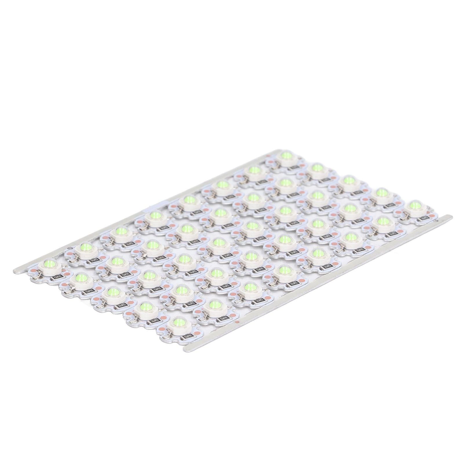 LED Chip Bulb High Brightness Energy Saving DIY Lamp Beads with Aluminum Plate for 1W 12V Headlights Cabinet V1294-YM0523-3119220010816