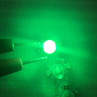 LED Chip Bulb High Brightness Energy Saving DIY Lamp Beads with Aluminum Plate for 1W 12V Headlights Cabinet V1294-YM0523-3119220010816