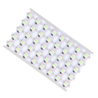 LED Chip Bulb High Brightness Energy Saving DIY Lamp Beads with Aluminum Plate for 1W 12V Headlights Cabinet V1294-YM0523-3119220010816