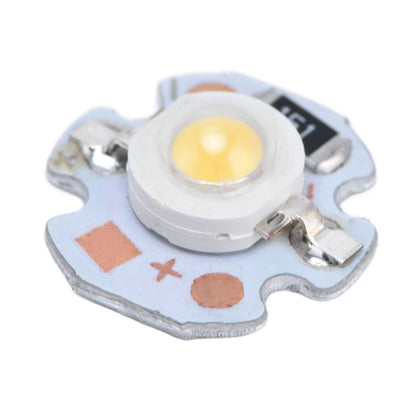 40pcs LED Chip Bulb 1W 24V 16mm/0.6in Aluminum Base Low Power Consumption Lamp Beads for Flashlights V1294-YM0523-3119220010912