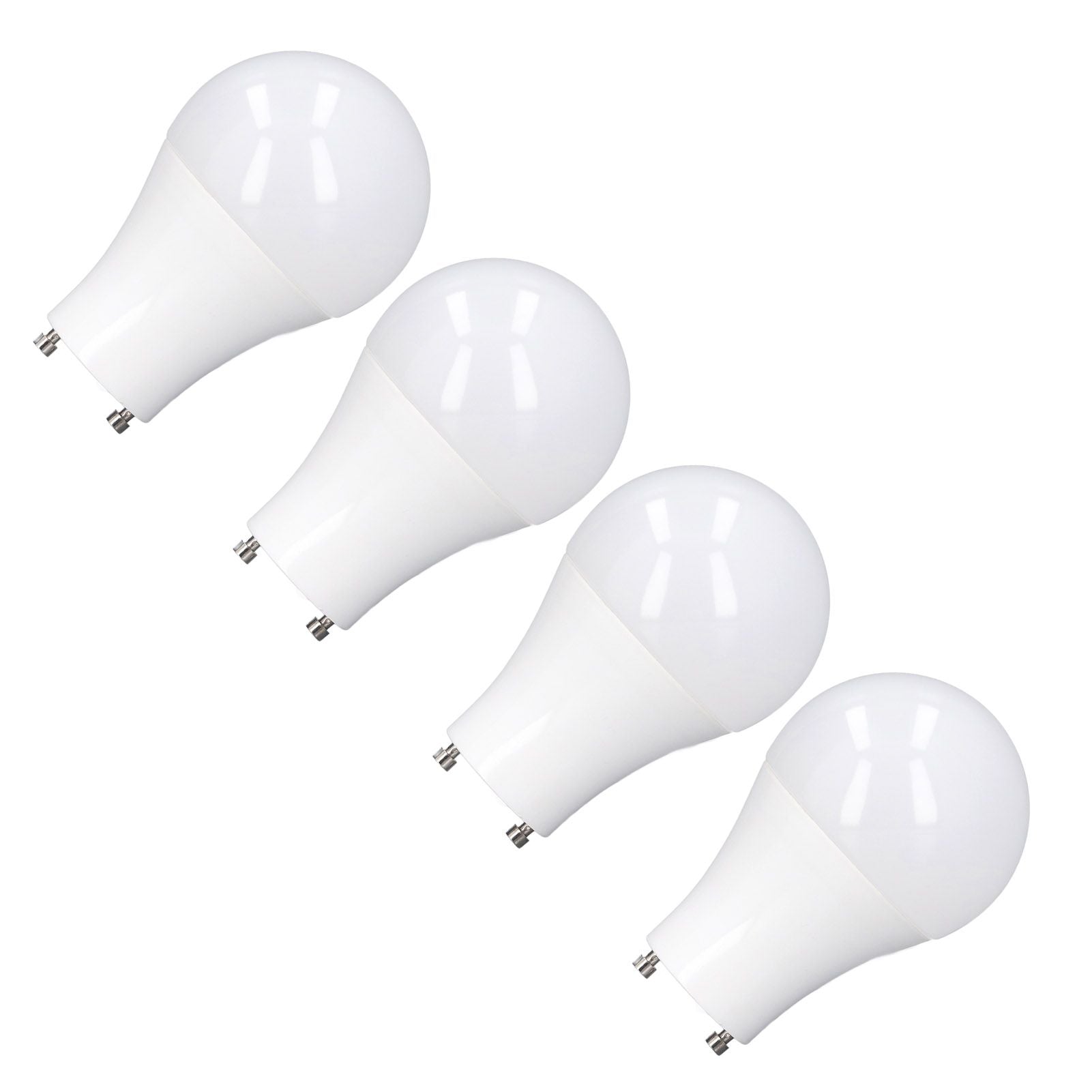 4PCS GU24 Light Bulb High Brightness Energy Saving LED A19 Light Bulb for Bedroom Office 120V5W Warm White V1294-YM0523-3119220014711