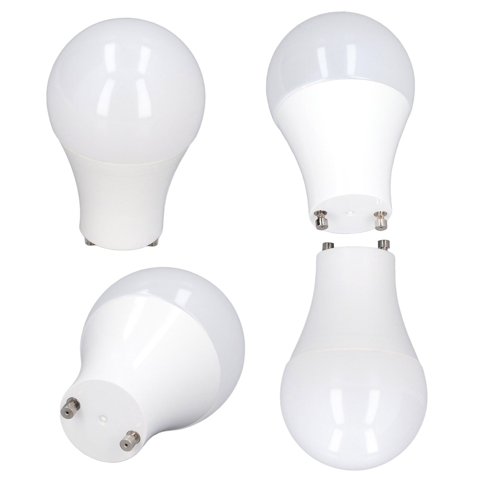 4PCS GU24 Light Bulb High Brightness Energy Saving LED A19 Light Bulb for Bedroom Office 120V5W Warm White V1294-YM0523-3119220014711
