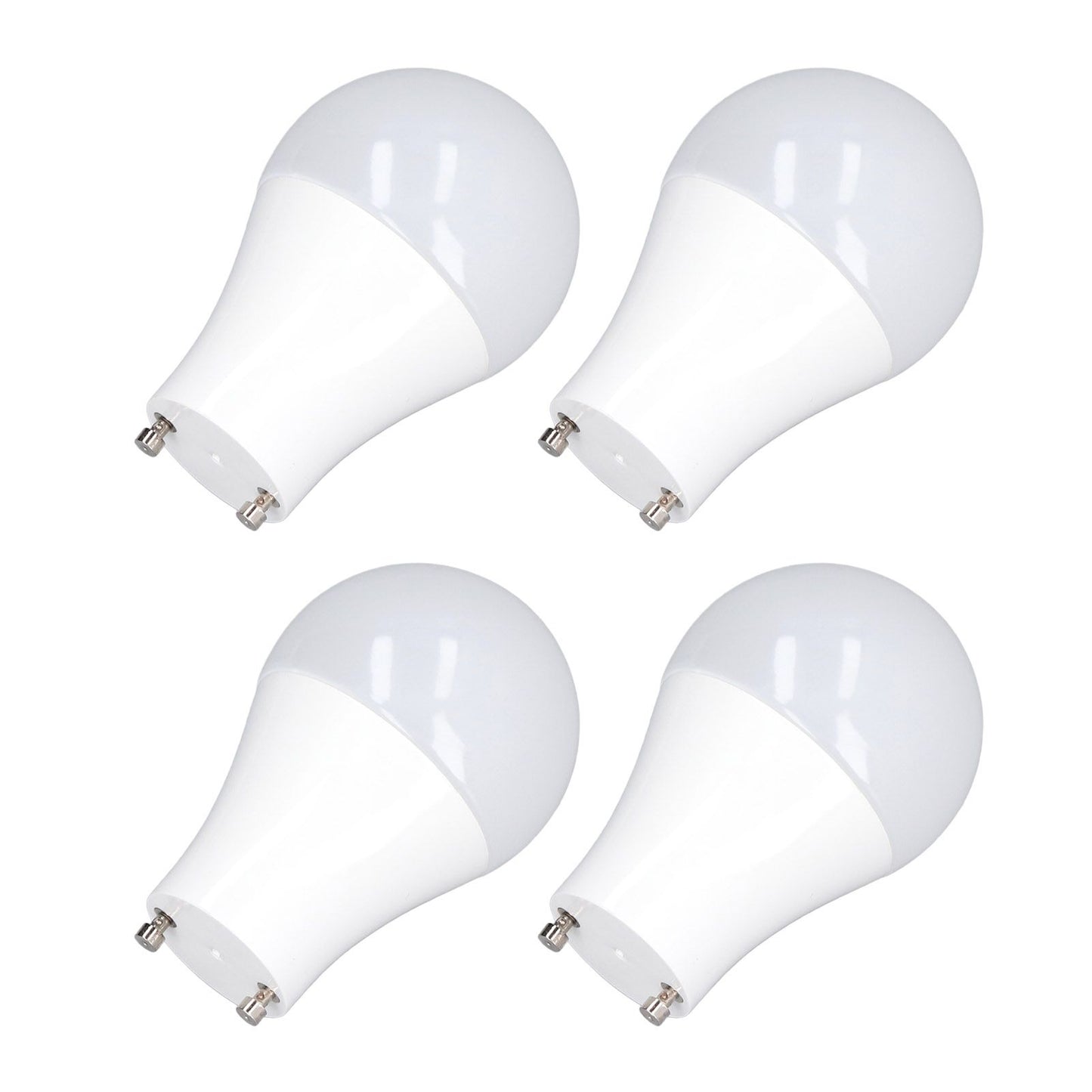4PCS GU24 Light Bulb High Brightness Energy Saving LED A19 Light Bulb for Bedroom Office 120V5W Cold White V1294-YM0523-3119220014712