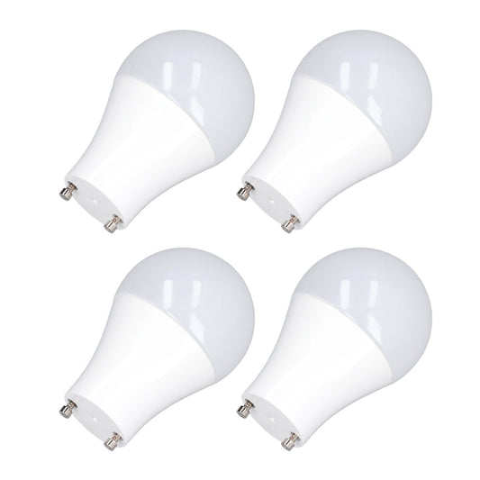 4PCS GU24 Light Bulb High Brightness Energy Saving LED A19 Light Bulb for Bedroom Office 120V5W Cold White V1294-YM0523-3119220014712