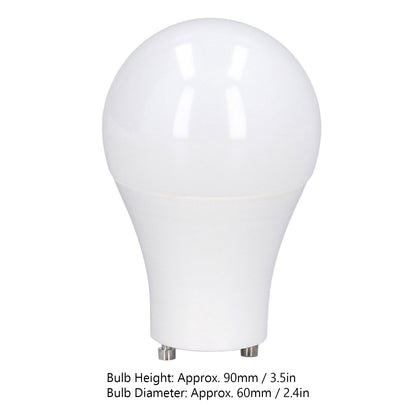 4PCS GU24 Light Bulb High Brightness Energy Saving LED A19 Light Bulb for Bedroom Office 120V5W Cold White V1294-YM0523-3119220014712