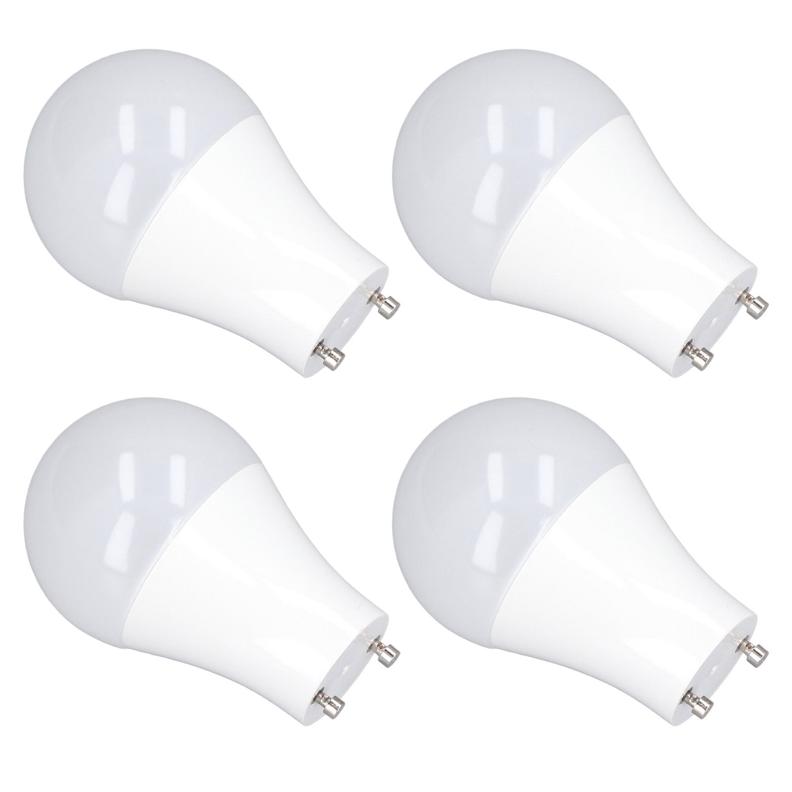 4PCS GU24 Light Bulb High Brightness Energy Saving LED A19 Light Bulb for Bedroom Office 120V9W Warm White V1294-YM0523-3119220014713