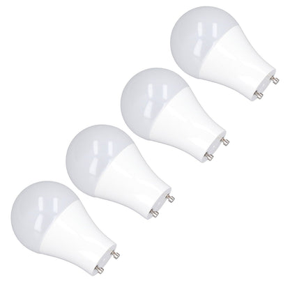 4PCS GU24 Light Bulb High Brightness Energy Saving LED A19 Light Bulb for Bedroom Office 120V9W Warm White V1294-YM0523-3119220014713