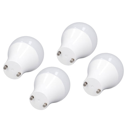 4PCS GU24 Light Bulb High Brightness Energy Saving LED A19 Light Bulb for Bedroom Office 120V9W Warm White V1294-YM0523-3119220014713