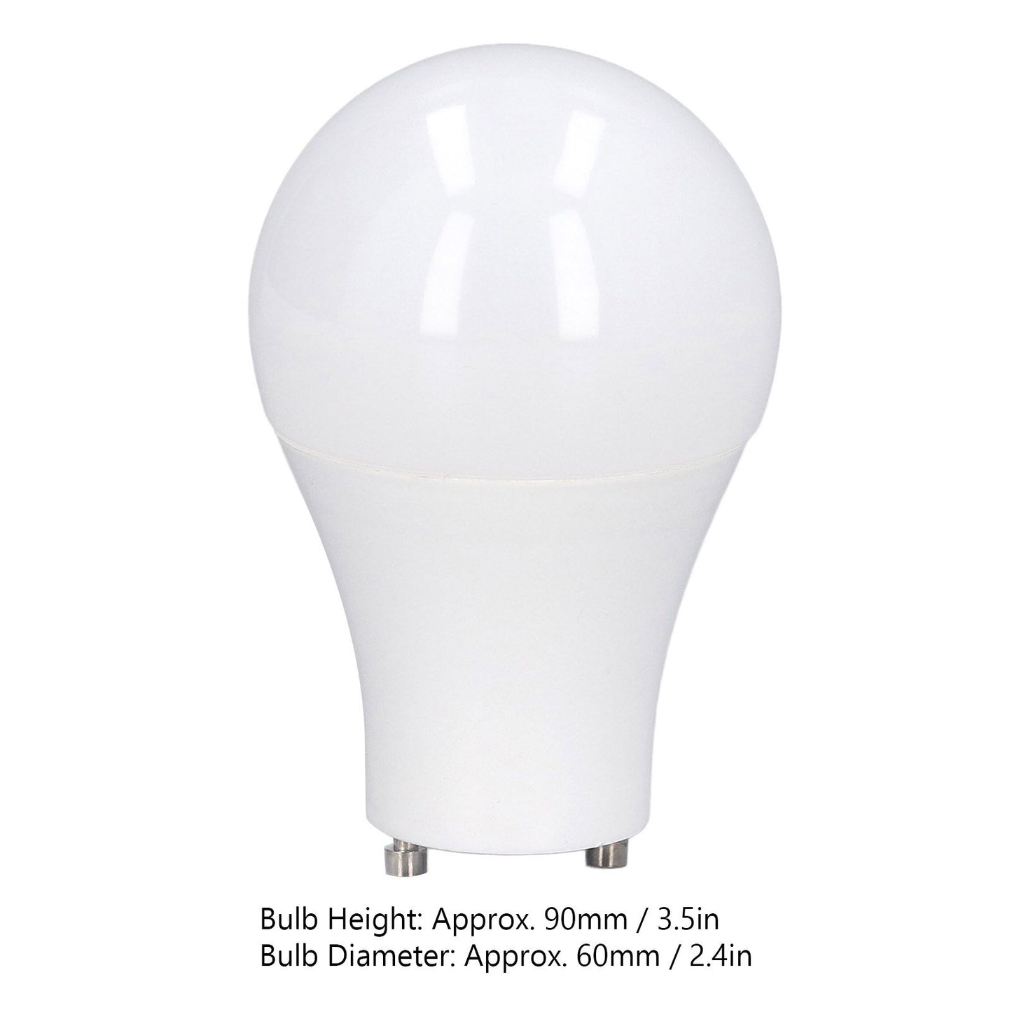 4PCS GU24 Light Bulb High Brightness Energy Saving LED A19 Light Bulb for Bedroom Office 120V9W Warm White V1294-YM0523-3119220014713