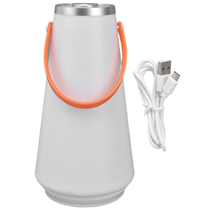Night Light Lamp Portable Handle Design Touch Control Adjustable Brightness Warm Light Safe Durable ABS Kids V1294-YM0523-3119220016411